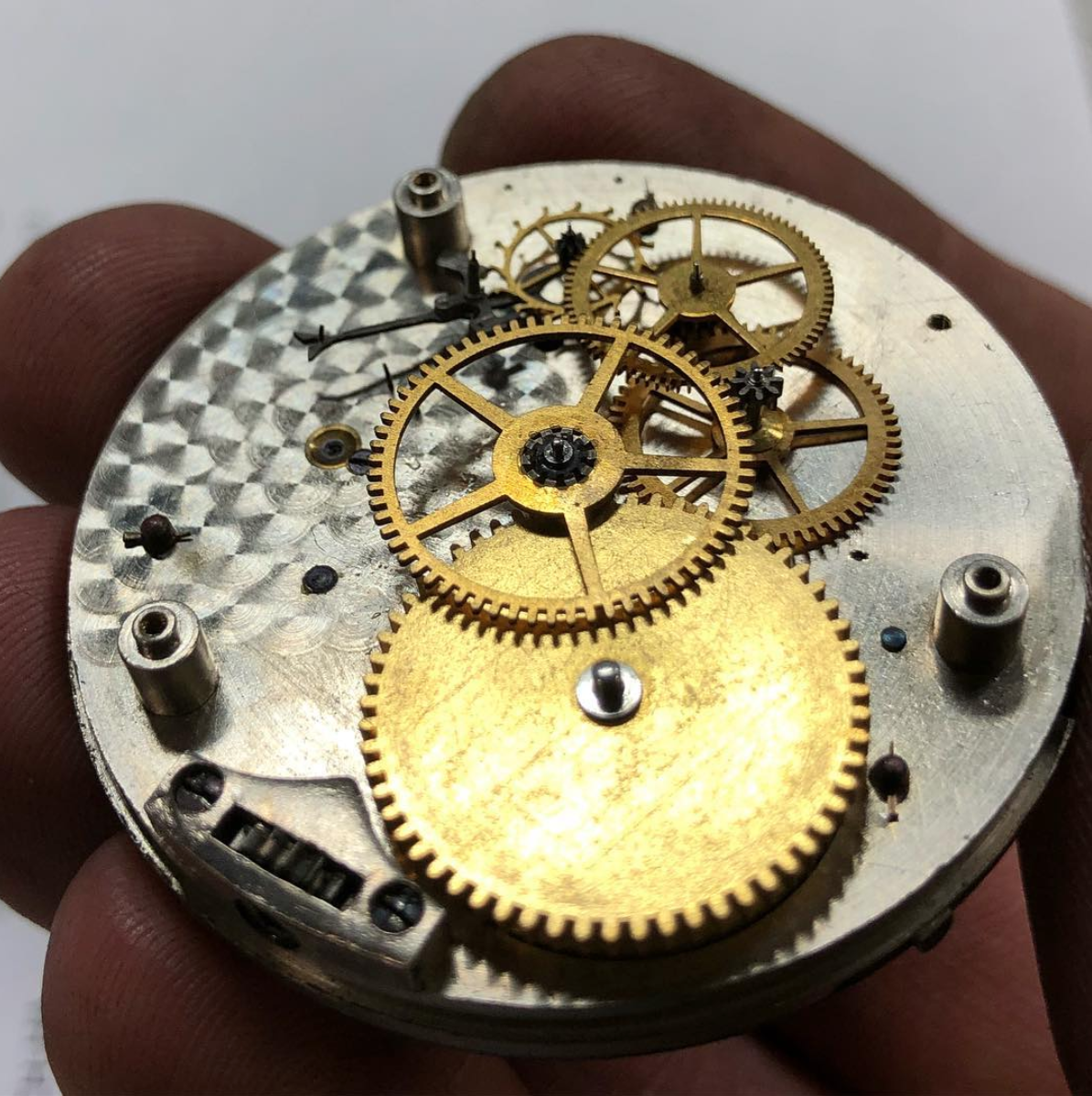 CNC machined clock parts